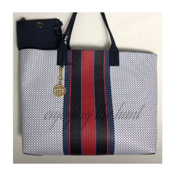 tommy hilfiger reversible tote bag